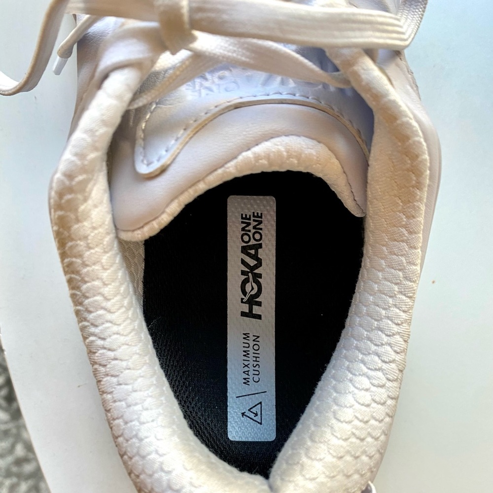 HOKA Women’s Bondi SR Sneakers White: Size 8.5 - Picture 8 of 14